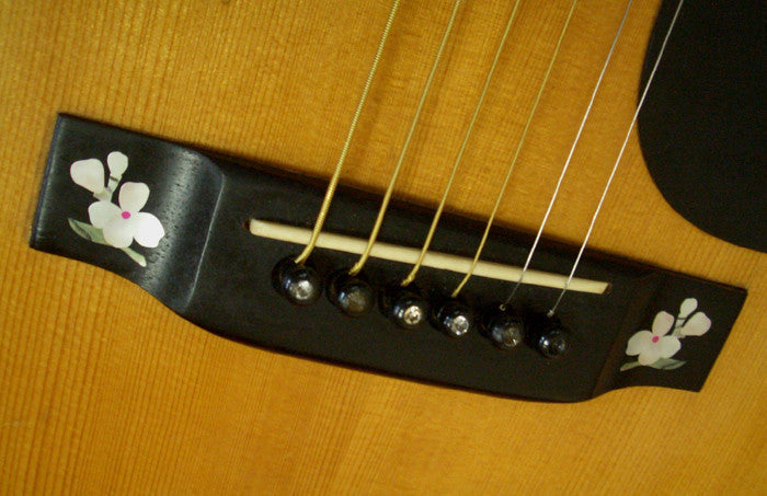 Floweret - 2pcs Bridge Inlays - Inlay Stickers Jockomo