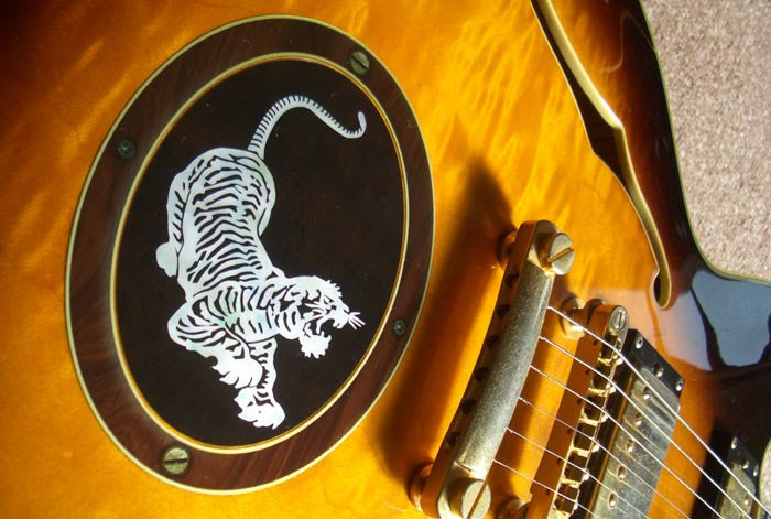 Tiger / Jerry Garcia Grateful Dead - Inlay Stickers Jockomo
