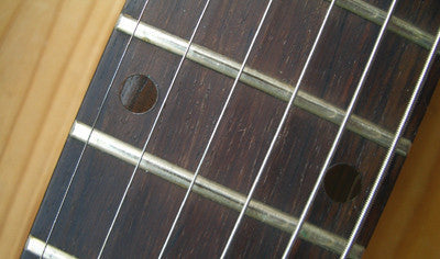 1/4" (6.35mm) Rosewood Dot Fret Markers - Inlay Stickers Jockomo