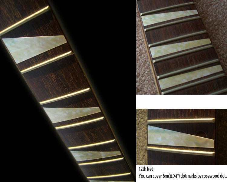 Rickenbacker style fret markers for guitars - Inlay Stickers Jockomo