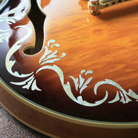 Bob Weir's Cowboy Fancy Vines - Inlay Stickers Jockomo