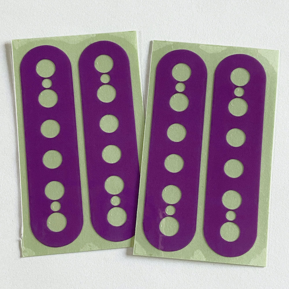 Pickup Stickers for Humbucker // Ibanez RG - Inlay Stickers Jockomo