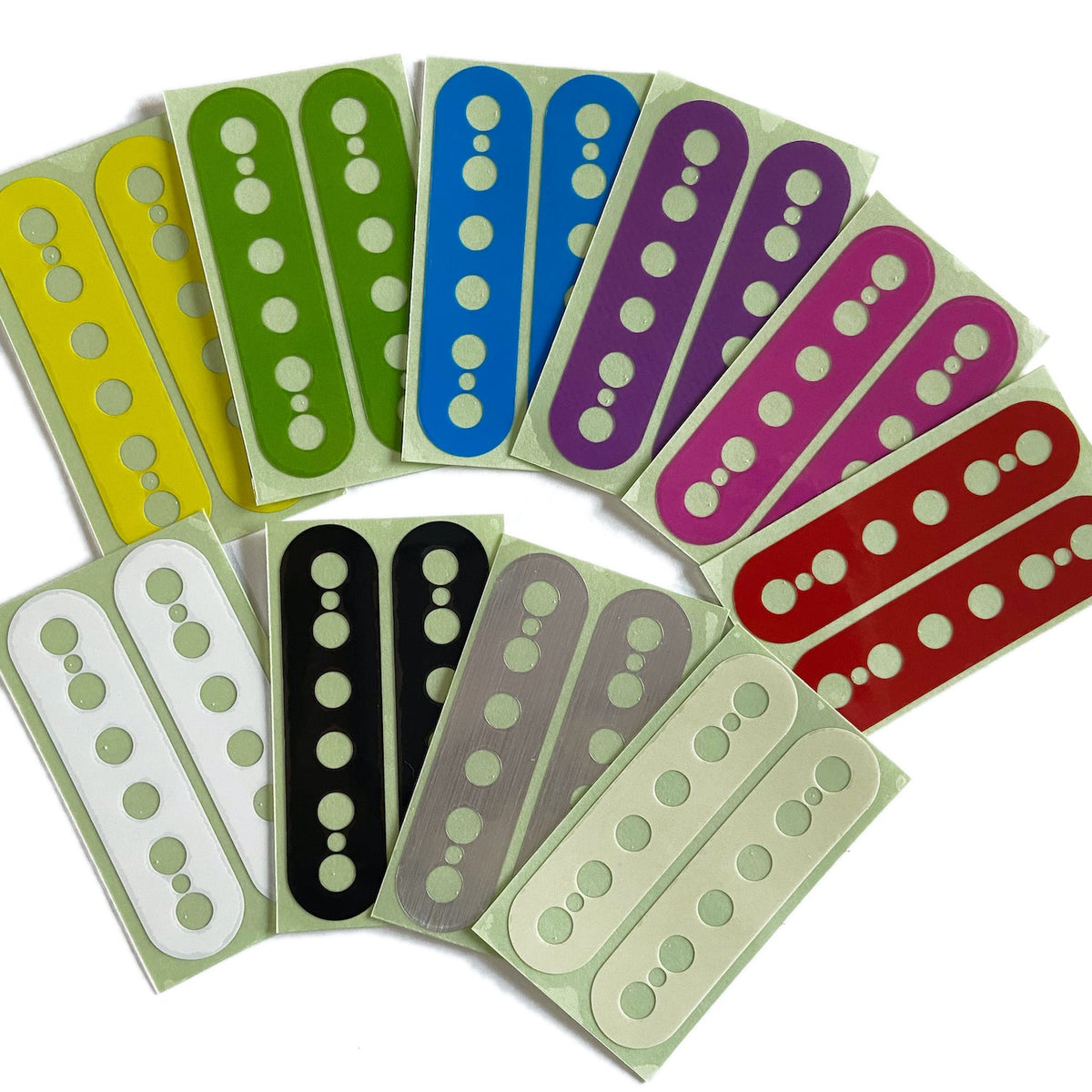 Pickup Stickers for Humbucker // Ibanez RG - Inlay Stickers Jockomo