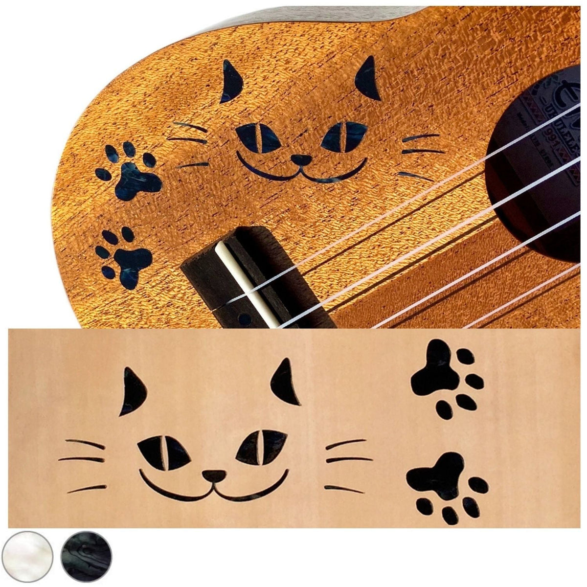 Walking Cat - Inlay Stickers Jockomo