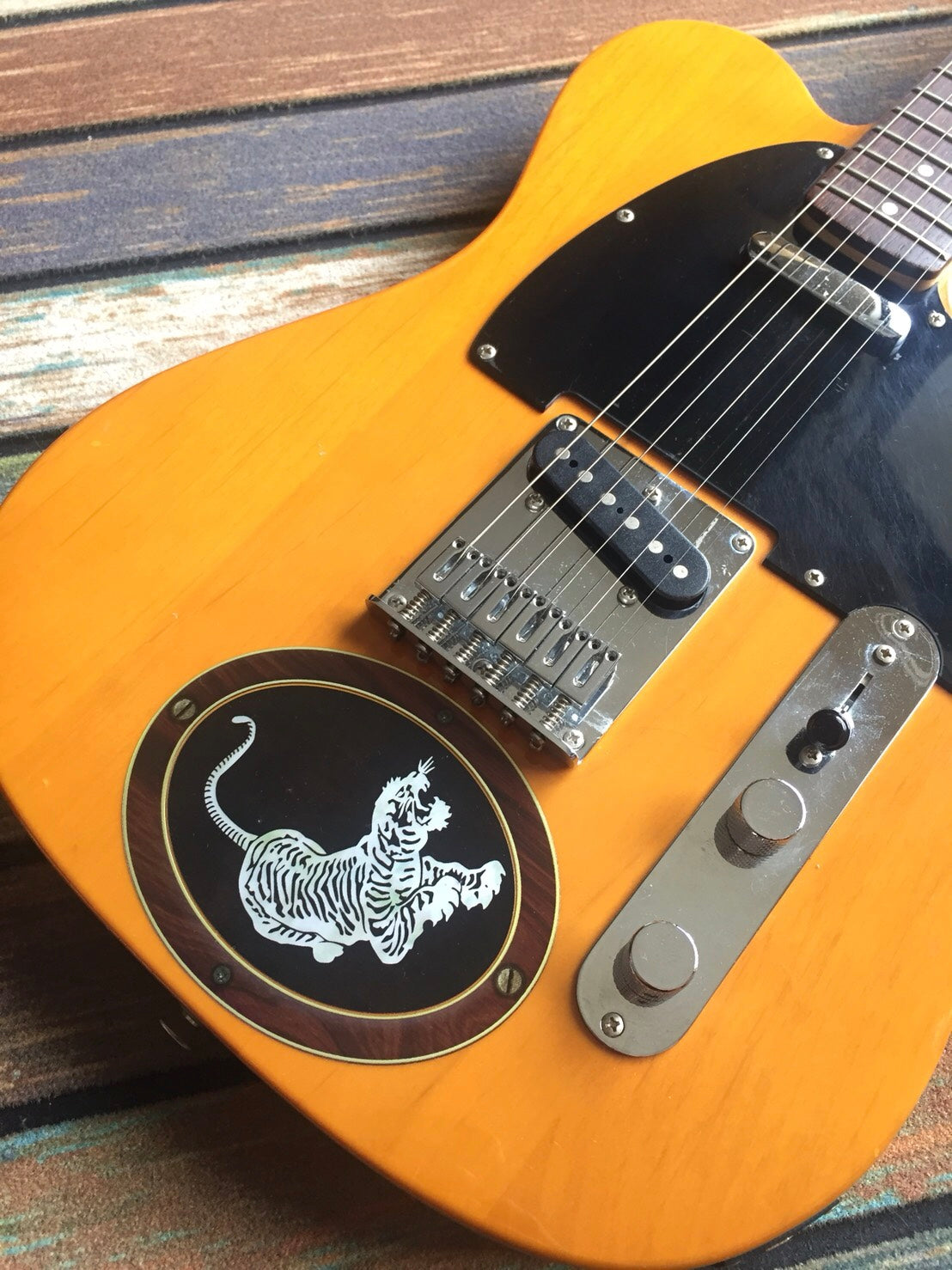 Tiger / Jerry Garcia Grateful Dead - Inlay Stickers Jockomo