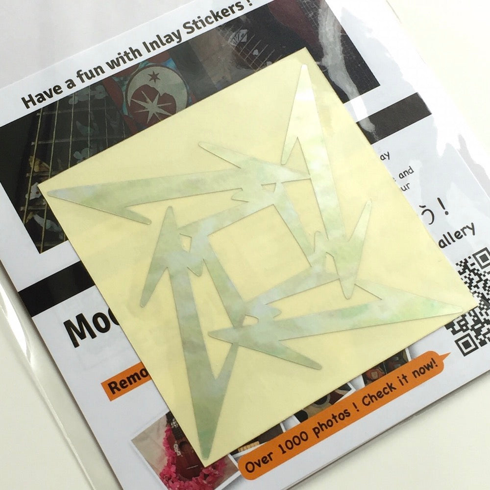 Ninja Star / James Hetfield (Metallica) - Inlay Stickers Jockomo