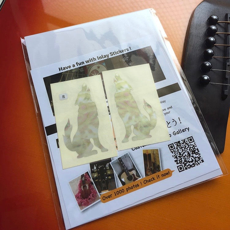 Wolf (L&R) - Inlay Stickers Jockomo