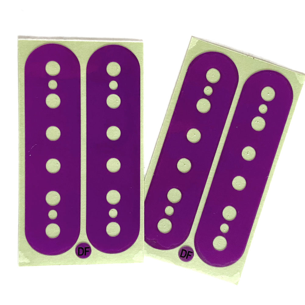 Pickup Stickers for Humbucker // DiMarzio DP100 F-Spaced - Inlay Stickers Jockomo