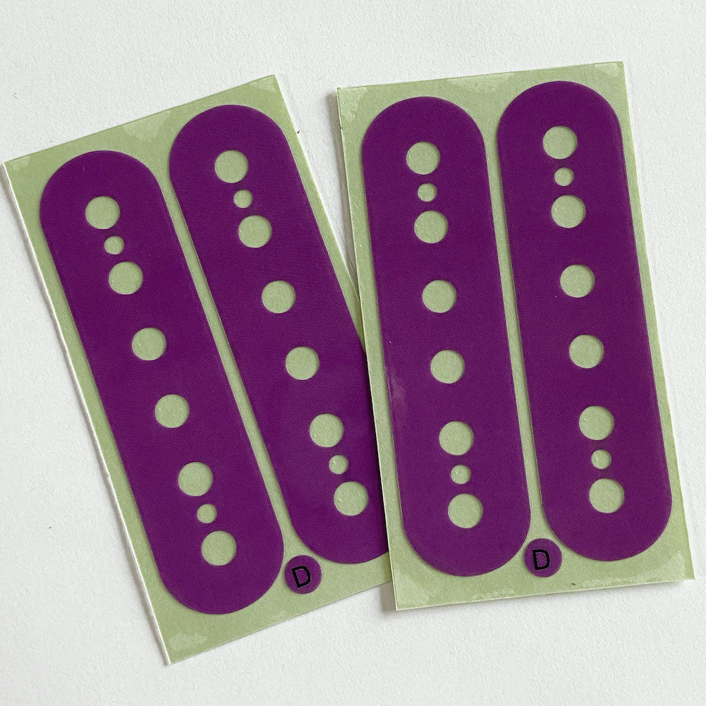 Pickup Stickers for Humbucker // DiMarzio DP100 - Inlay Stickers Jockomo