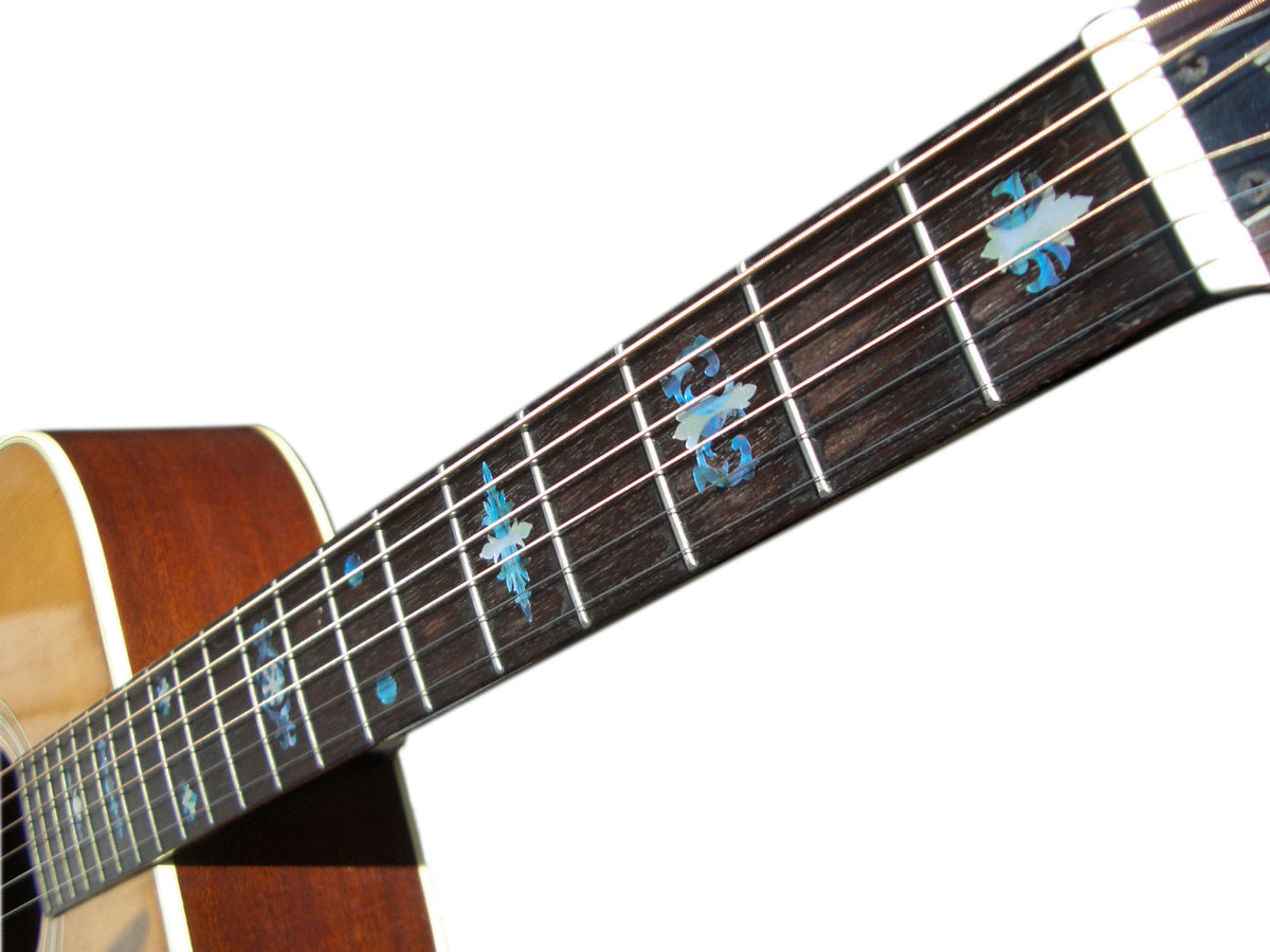 Classical banjo inlay pattern fret markers for both electric & acoustic guitars
