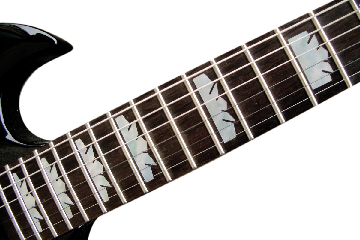 Jumbo Crown Blocks Inlay Stickers - for Guitar