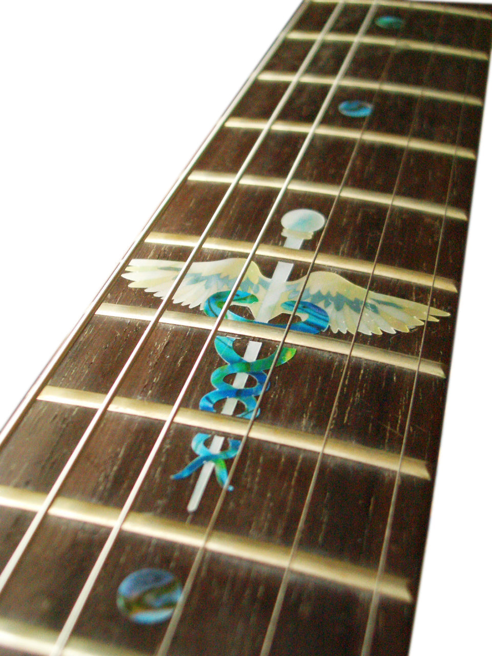 Caduceus (Snakes on a sword) - Fret Markers for Guitars