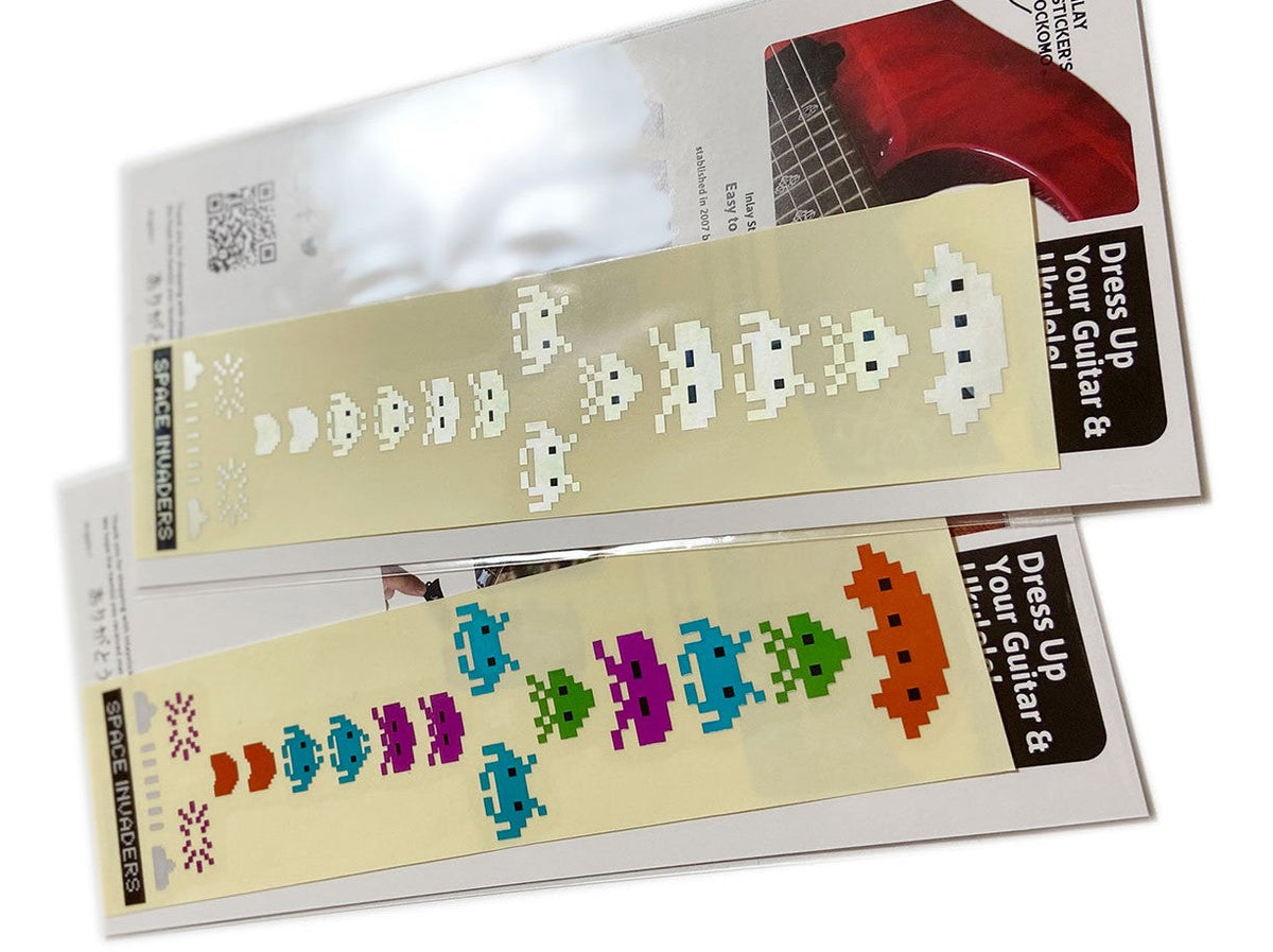 Space Invaders - Fret Markers for Guitars & Bass