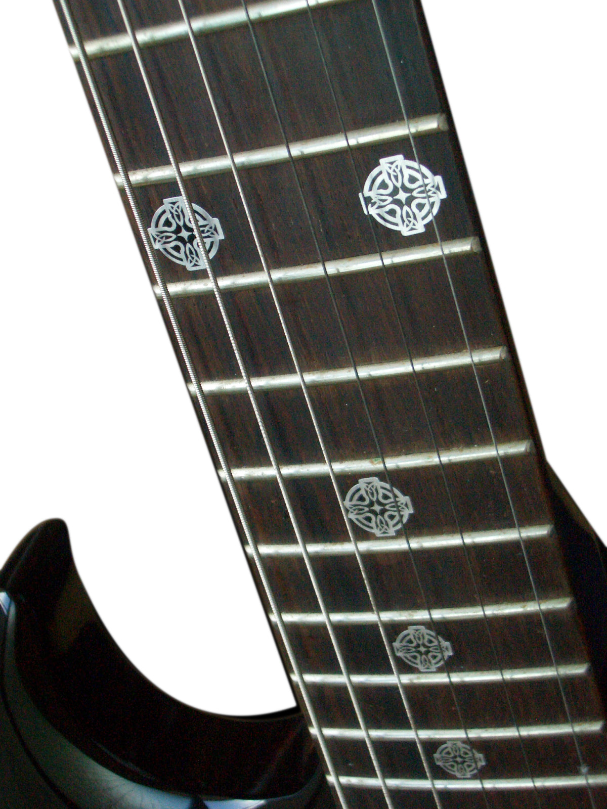 Metallic Celtic Cross - Fret Markers for Guitars & Bass