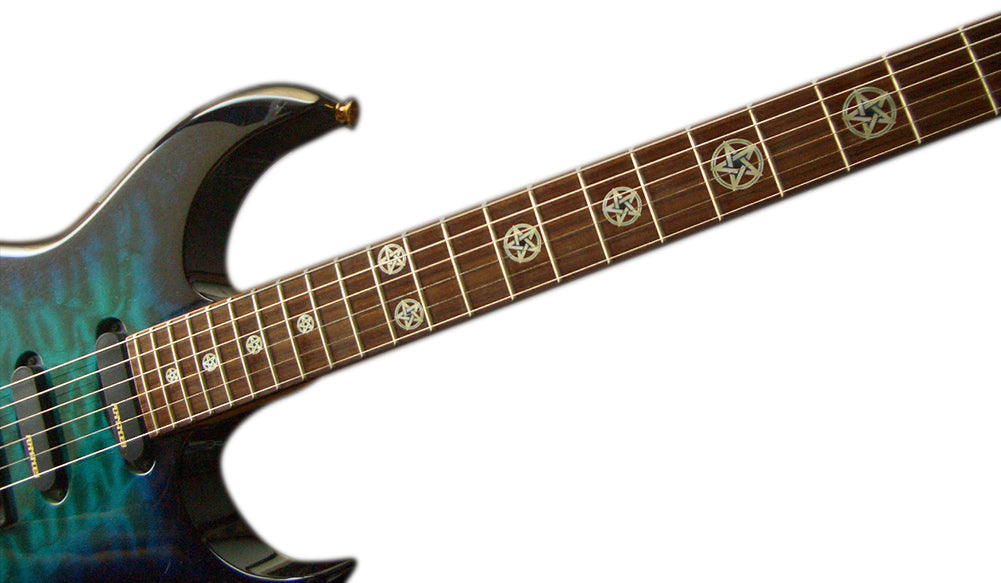 Kevin Bond Superjoint Jackson style fret markers decal for guitars