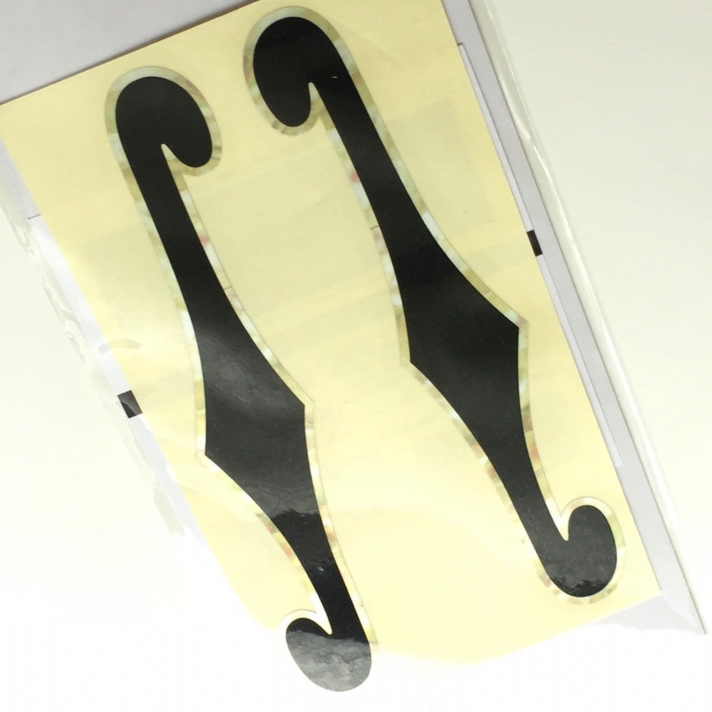 Telly Style / L&R F-Holes - Inlay Stickers Jockomo