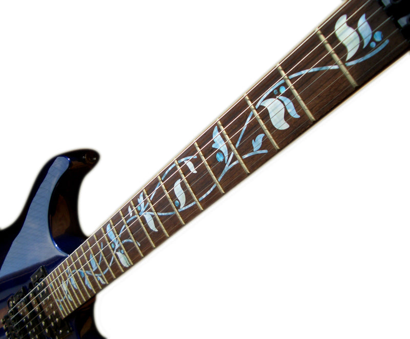 Steve Vai Ibanez JEM / blossom style fret markers for guitars