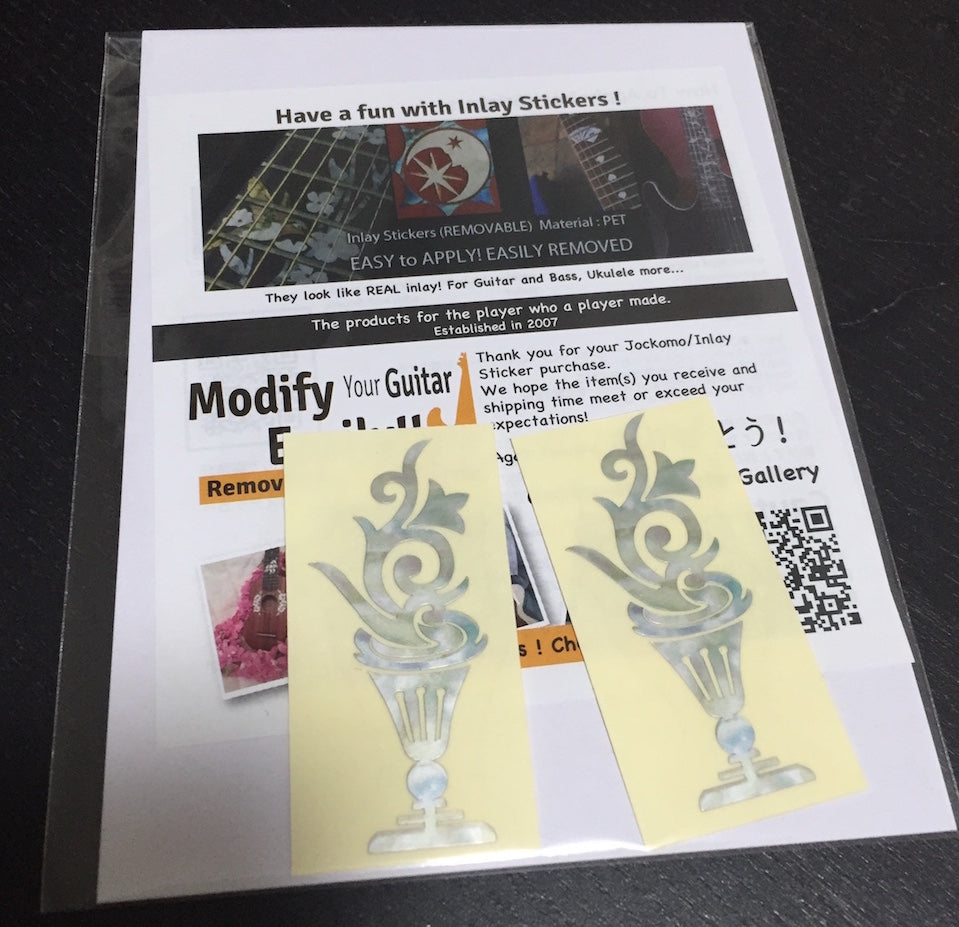 Flower Pot / Torch (2pcs) - Inlay Stickers Jockomo