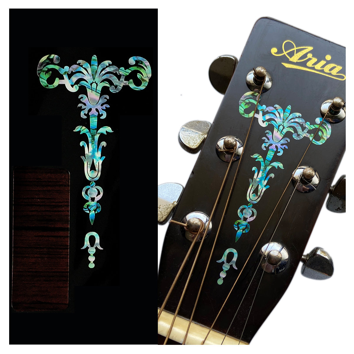 Gothic Torch - Inlay Stickers Jockomo