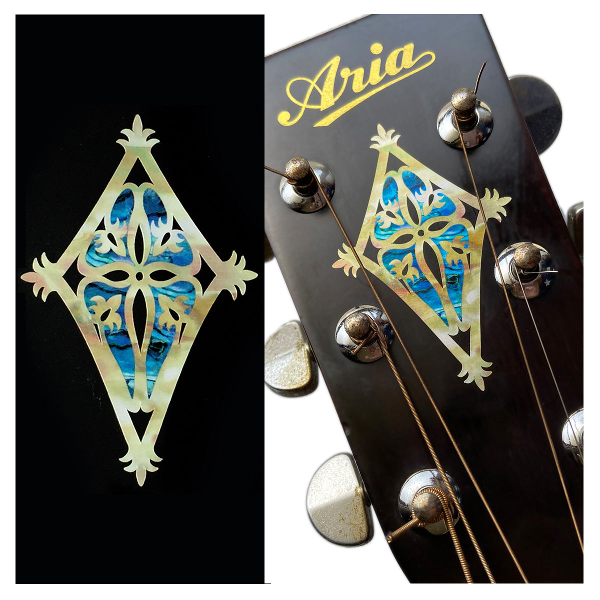 Shield (2pcs) - Inlay Stickers Jockomo