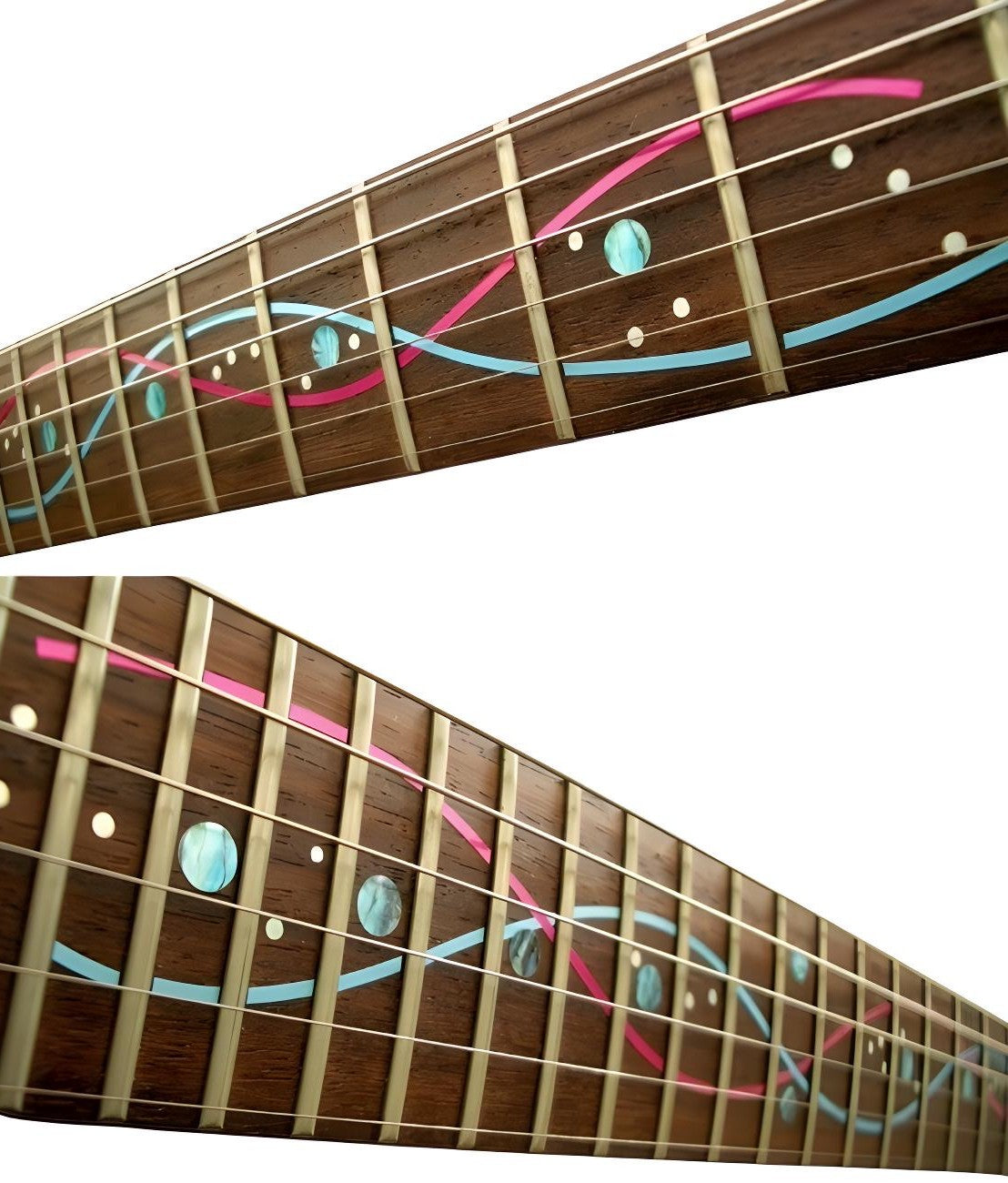 Steve Vai Ibanez JEM Y2K DNA lines fret markers for guitars