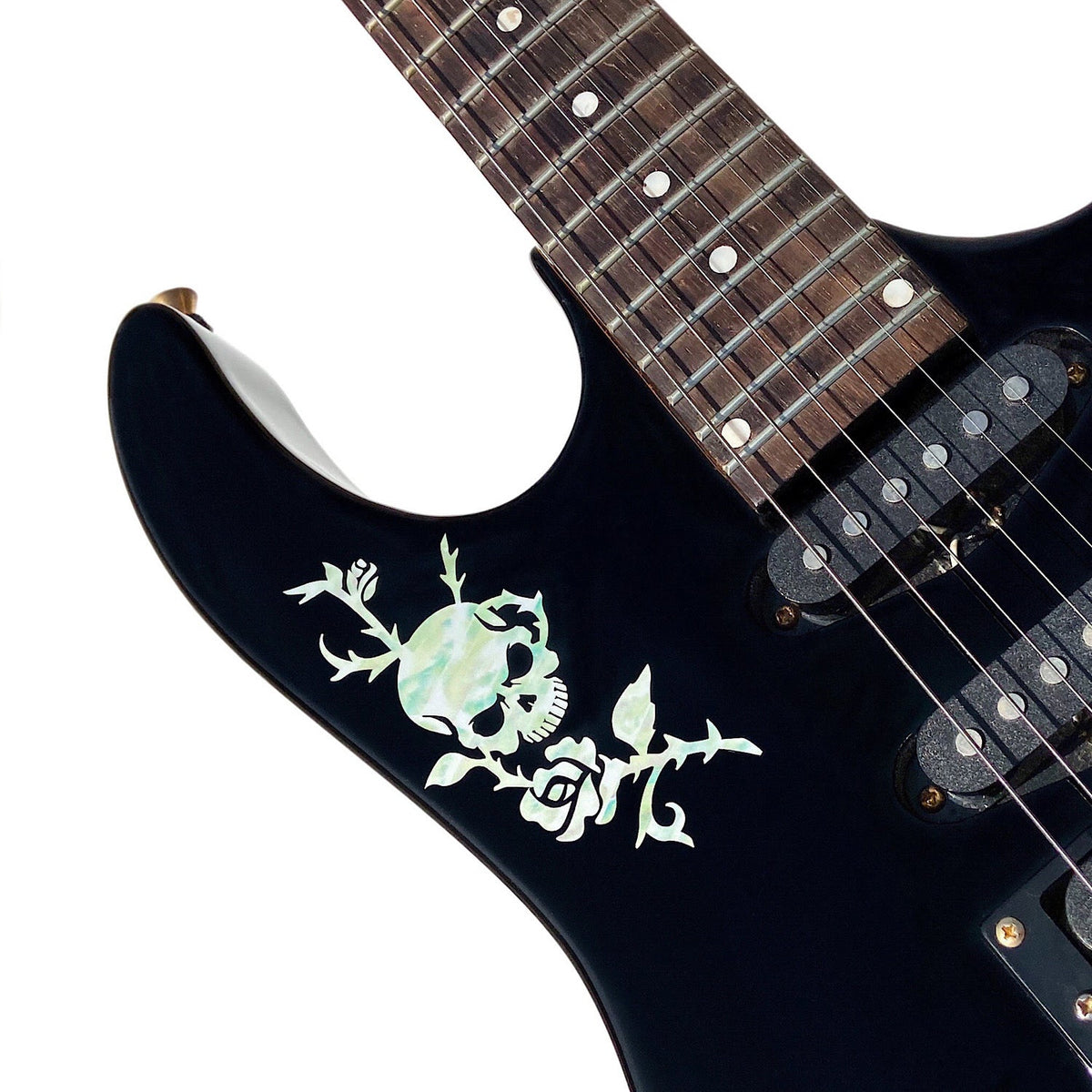 Rose & Skull - Inlay Stickers Jockomo