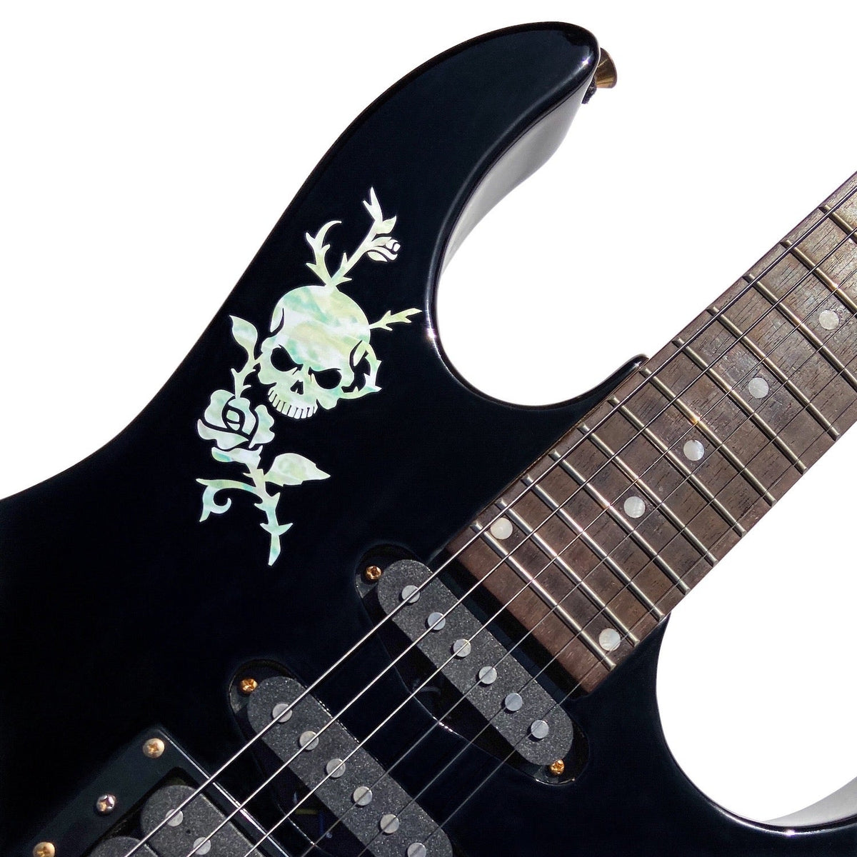 Rose & Skull - Inlay Stickers Jockomo