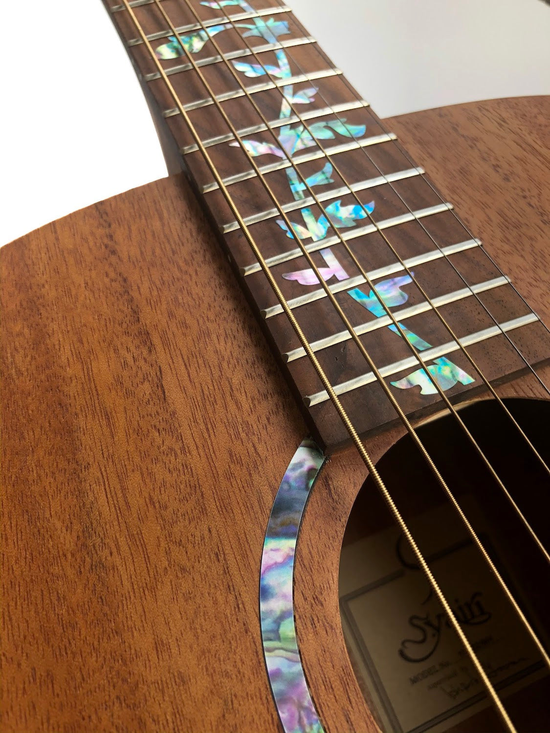 Tree of Life for 23–23.5" Scale Travel Guitars - Inlay Stickers Jockomo