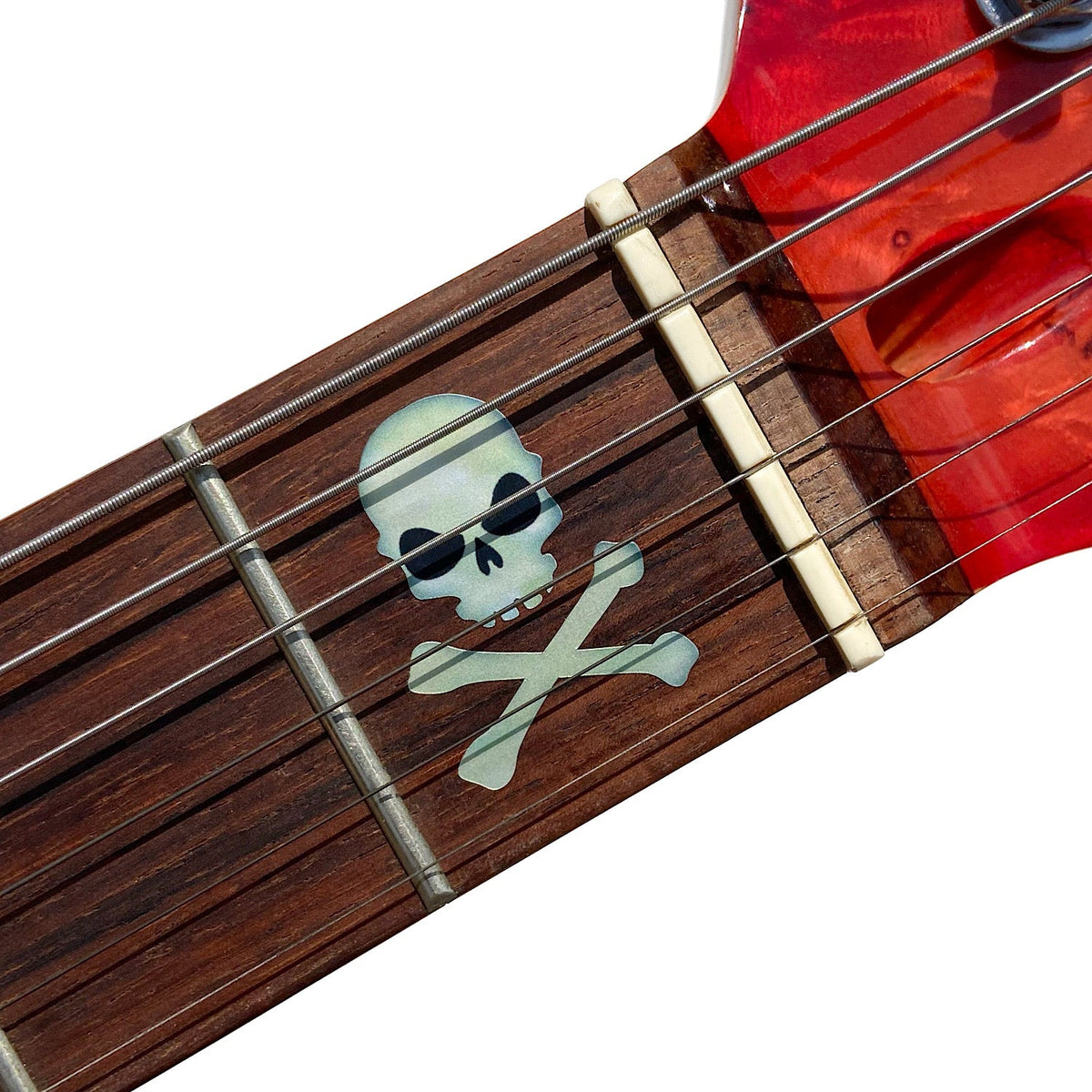 Skull with Crossbones (Sideways) - Inlay Stickers Jockomo