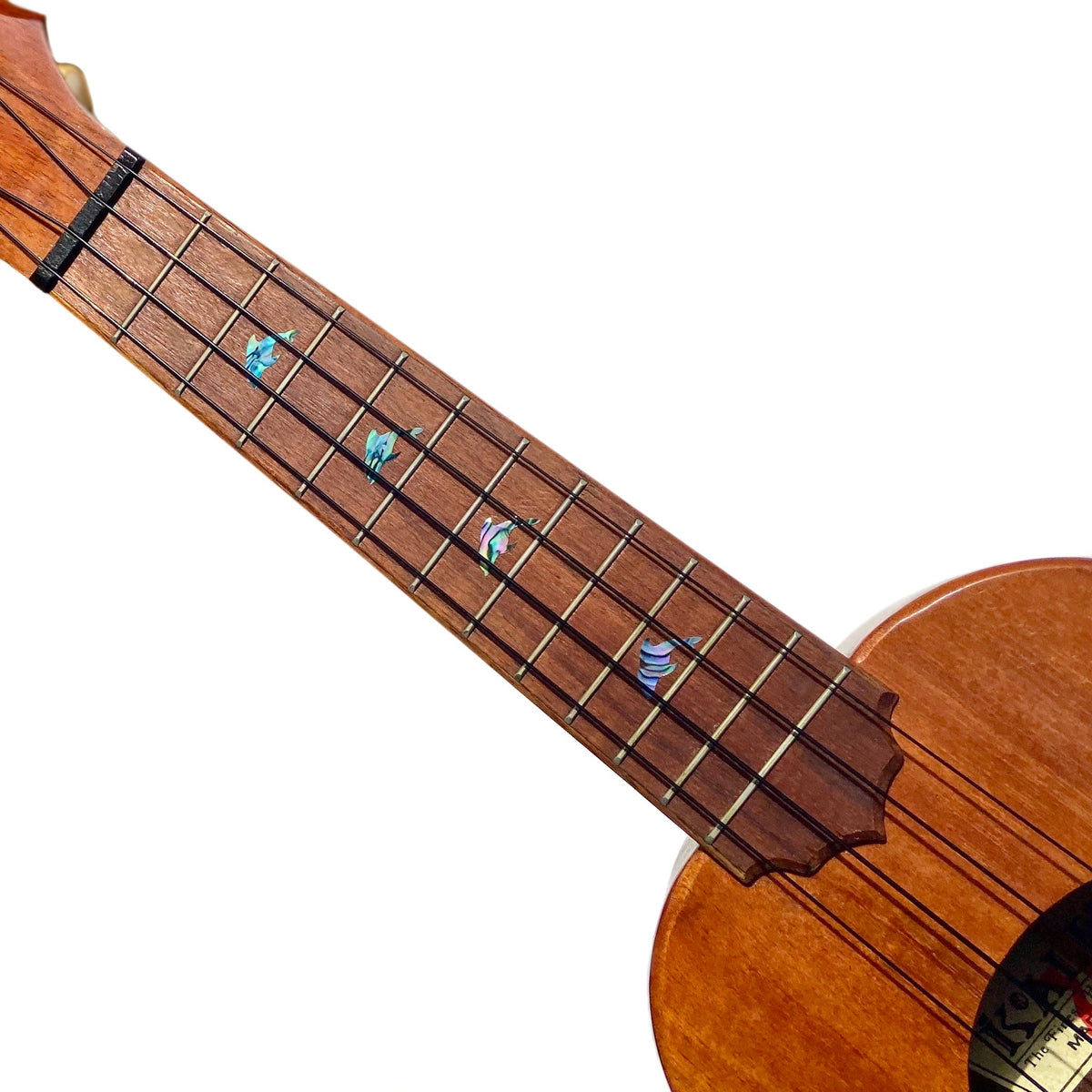 Dolphins - Fret Markers for Ukuleles (2 Colors) - Inlay Stickers Jockomo