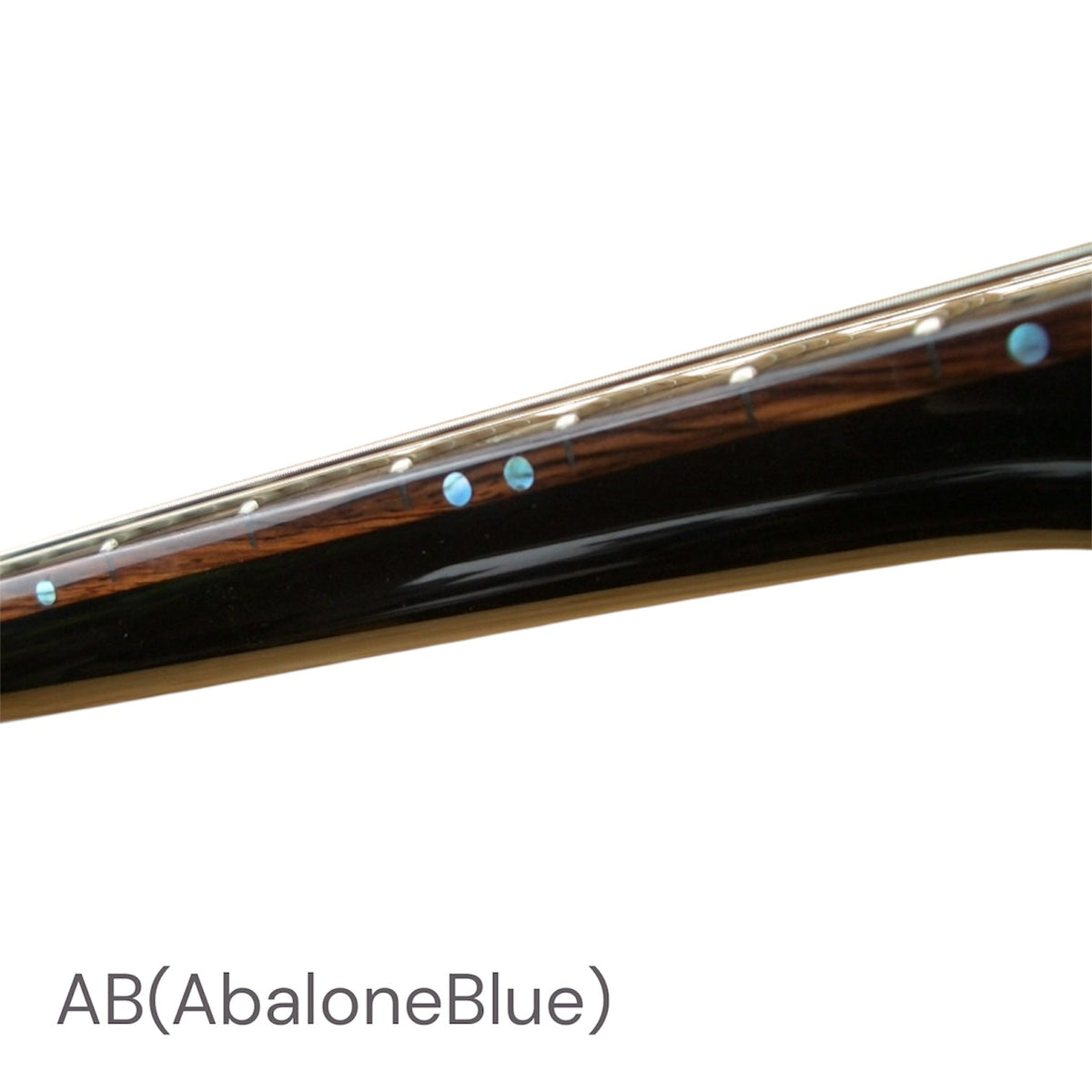 1/8" Small Side Marker Dots - Inlay Stickers Jockomo - Abalone Blue