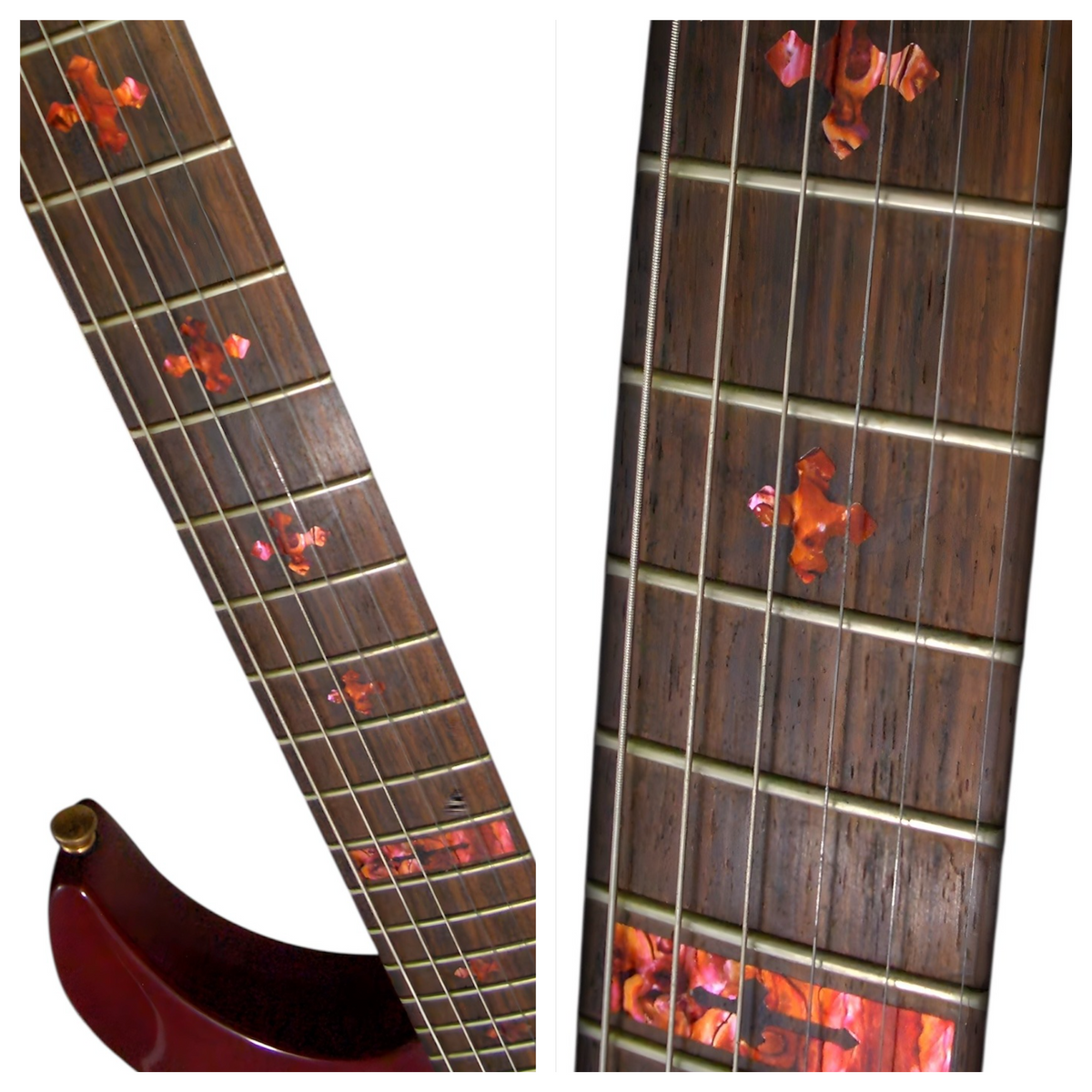 Cross Fret Markers - Inlay Sticker for guitar & bass