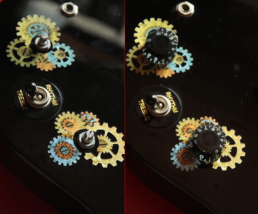 Steampunk Gears - Inlay Stickers Jockomo