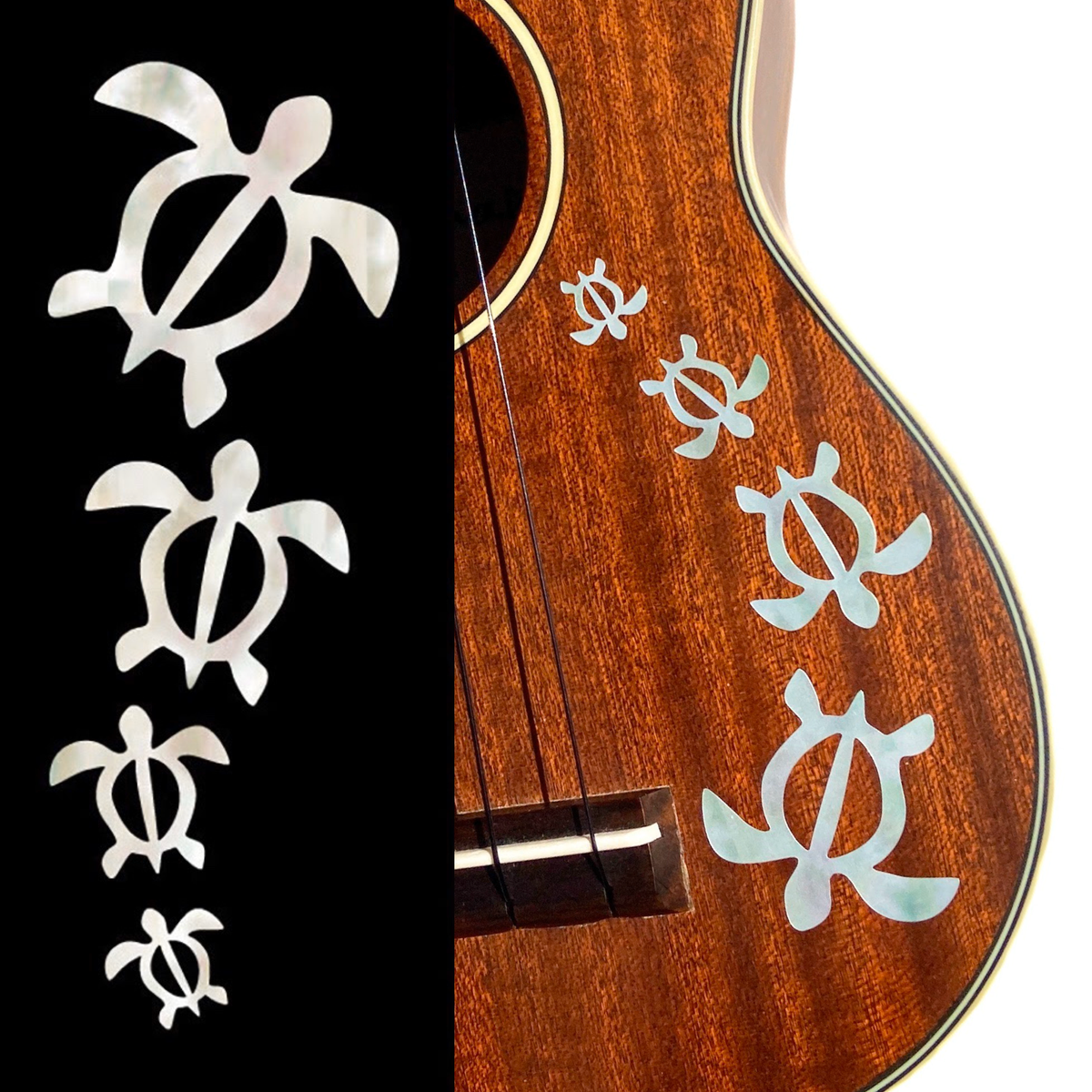 Honu Family - Inlay Stickers Jockomo