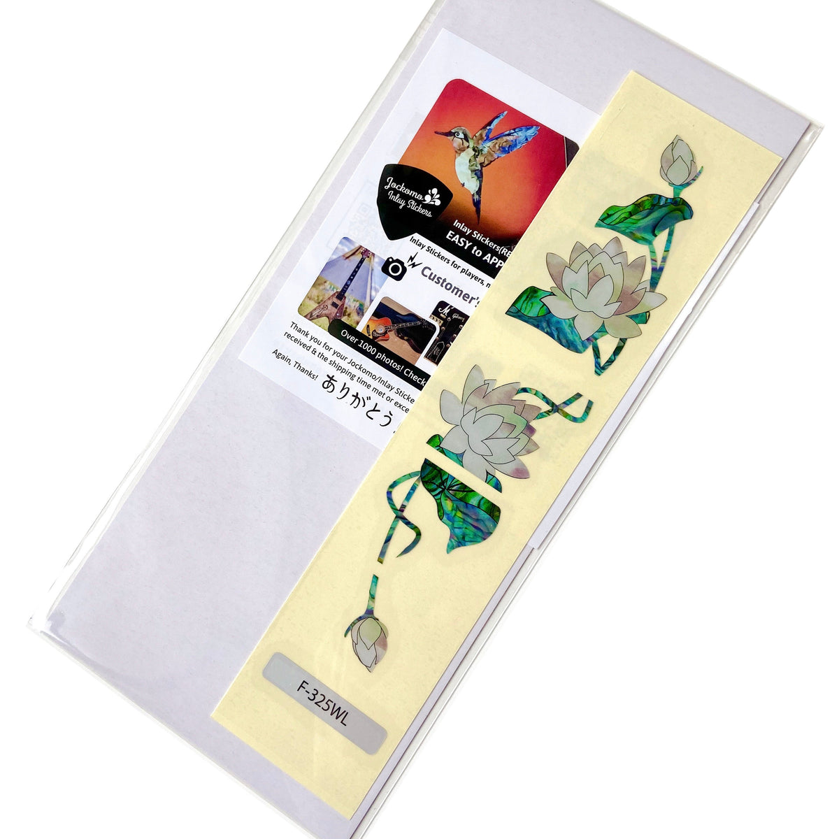 Water Lilies - Inlay Stickers Jockomo