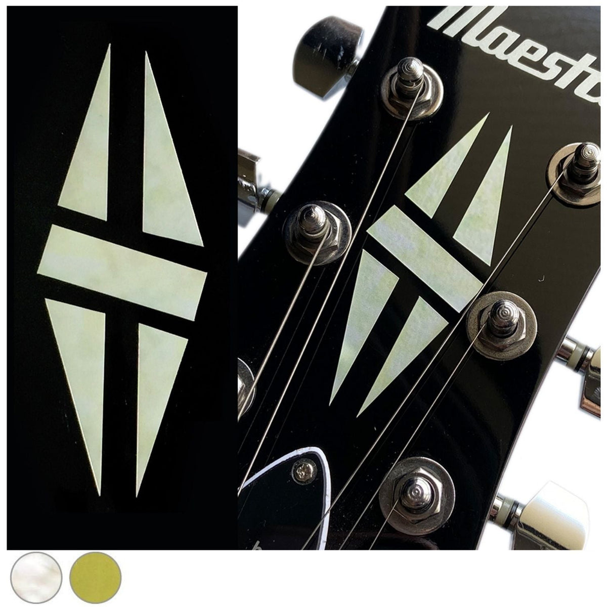 Diamond Hatch (2pcs) - Inlay Stickers Jockomo