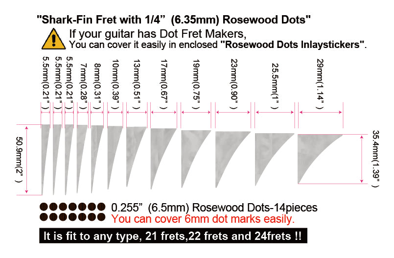 Shark Fin - Inlay Stickers Jockomo