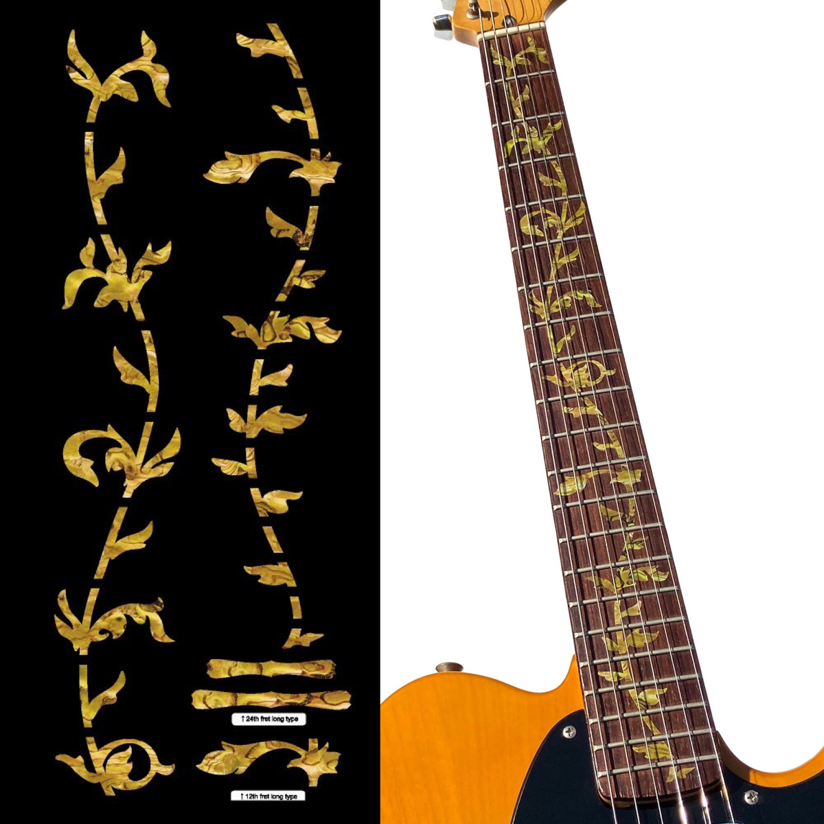 Tree of Life - Ocher - Inlay Stickers Jockomo