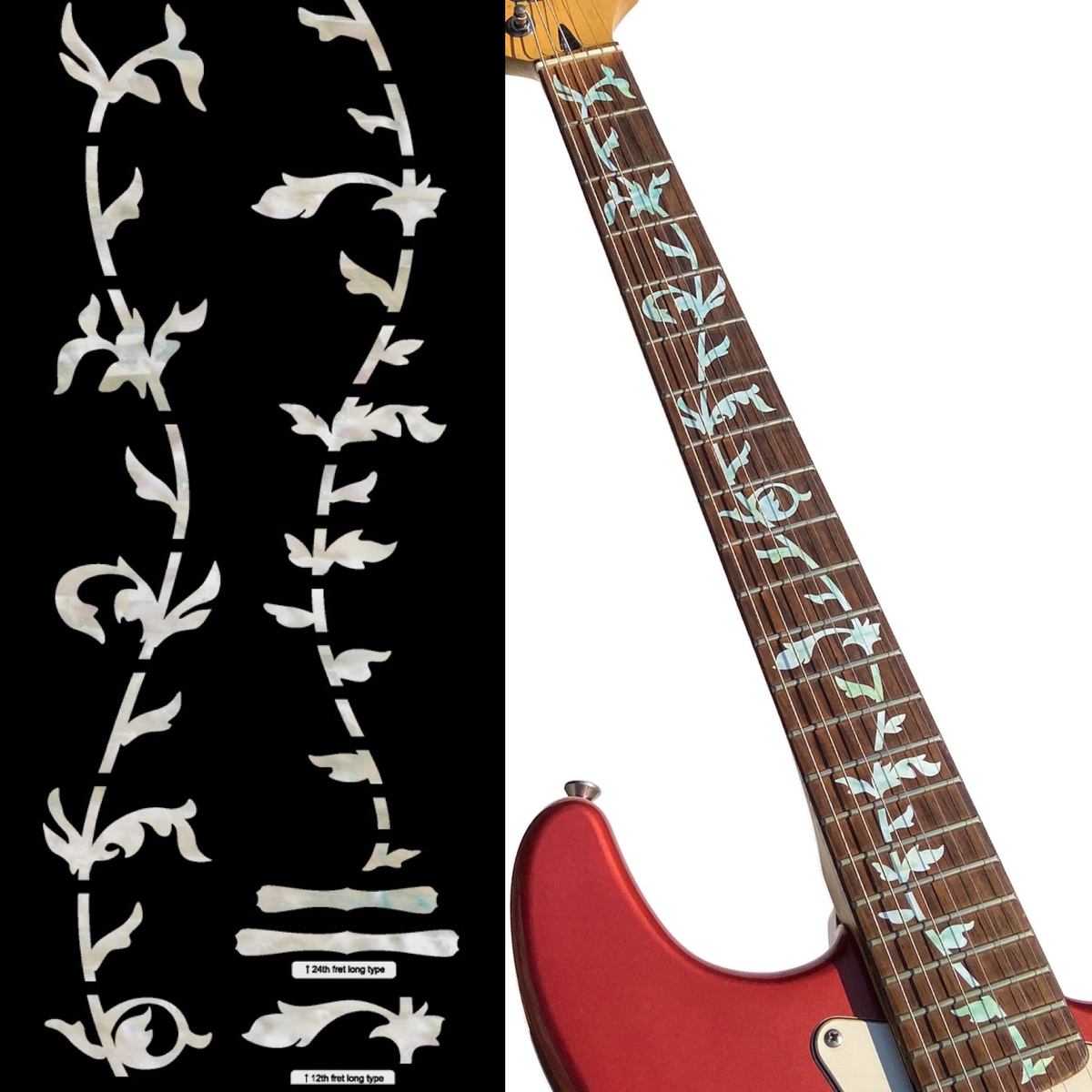 Tree of Life - White Paerl - Inlay Stickers Jockomo