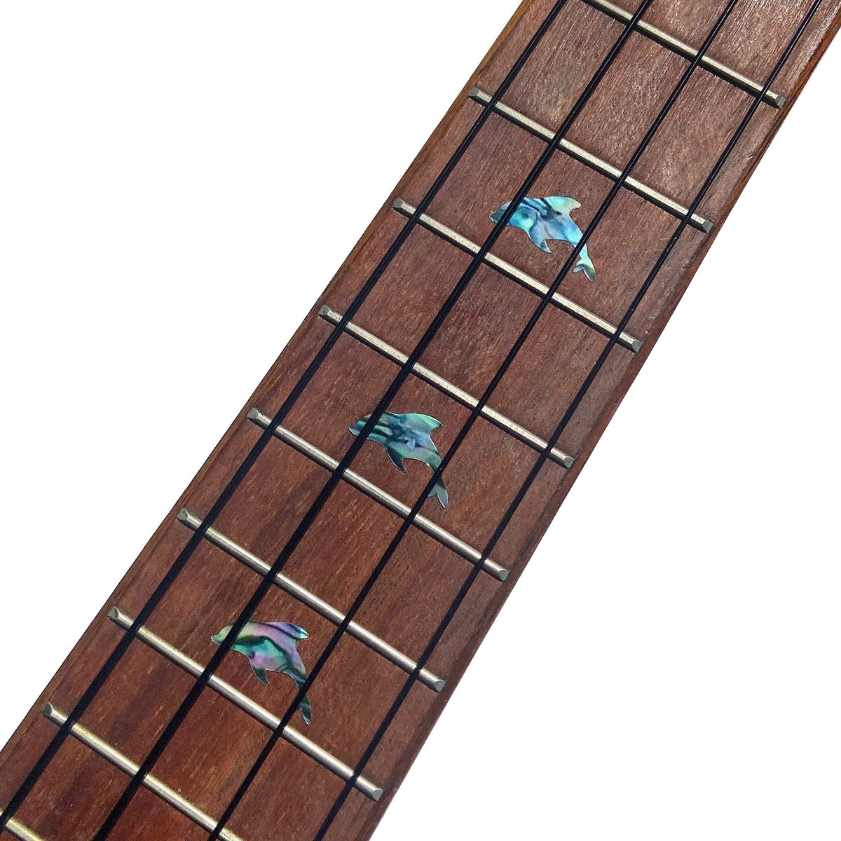 Dolphins Rosetta and Fret Markers / UKR-275DR - Inlay Stickers Jockomo