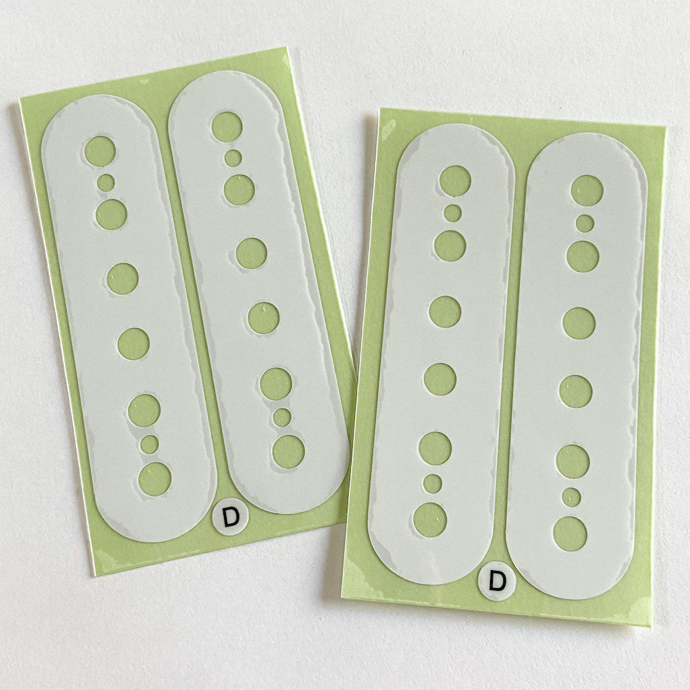 Pickup Stickers for Humbucker // DiMarzio DP100 - Inlay Stickers Jockomo