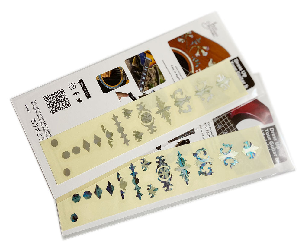 Classical banjo inlay pattern fret markers for both electric & acoustic guitars
