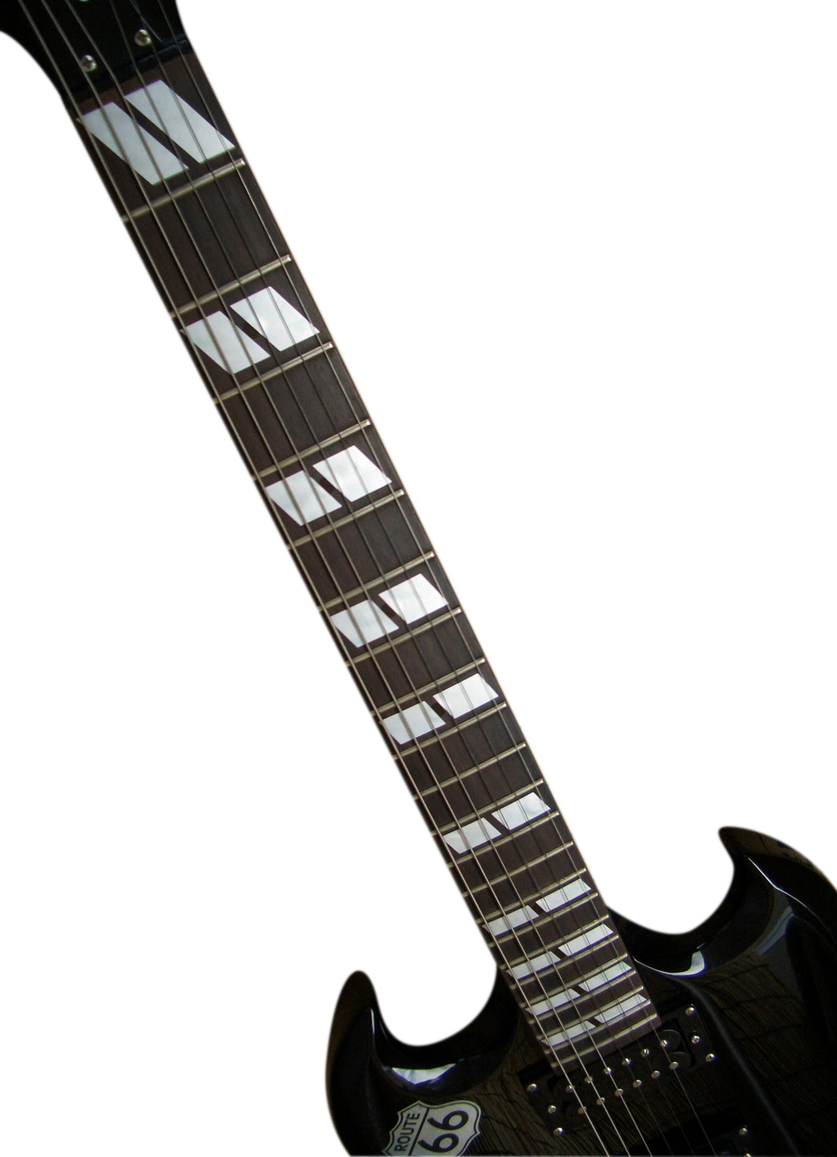 Double-Parallelogram 175 Style Block Fret Markers