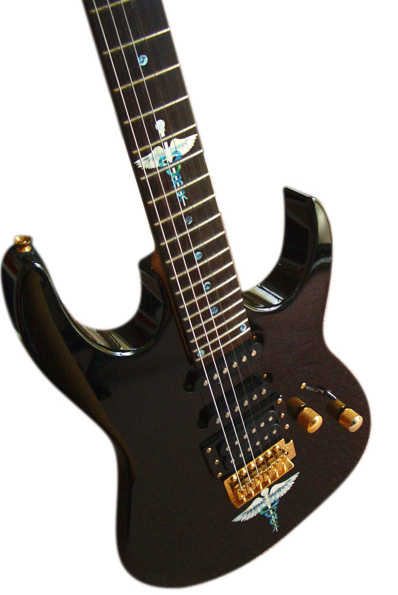 Caduceus (Snakes on a sword) - Fret Markers for Guitars