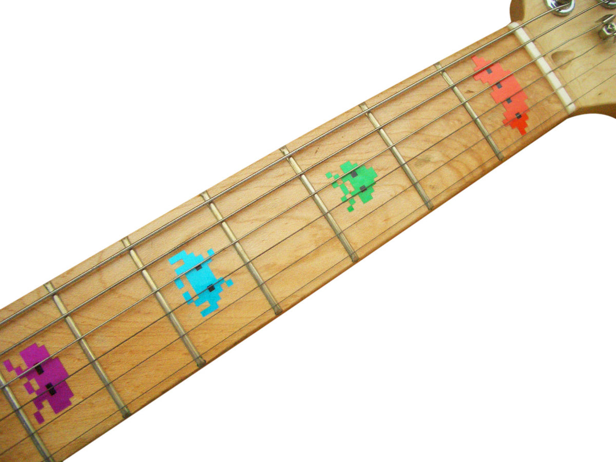 Space Invaders - Fret Markers for Guitars & Bass