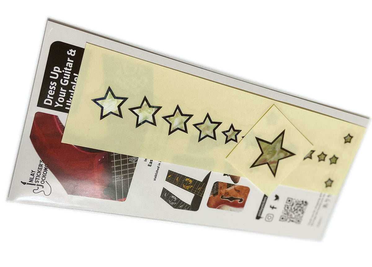 Bon Jovi Richie Sambora style jersey stars fret markers for guitars