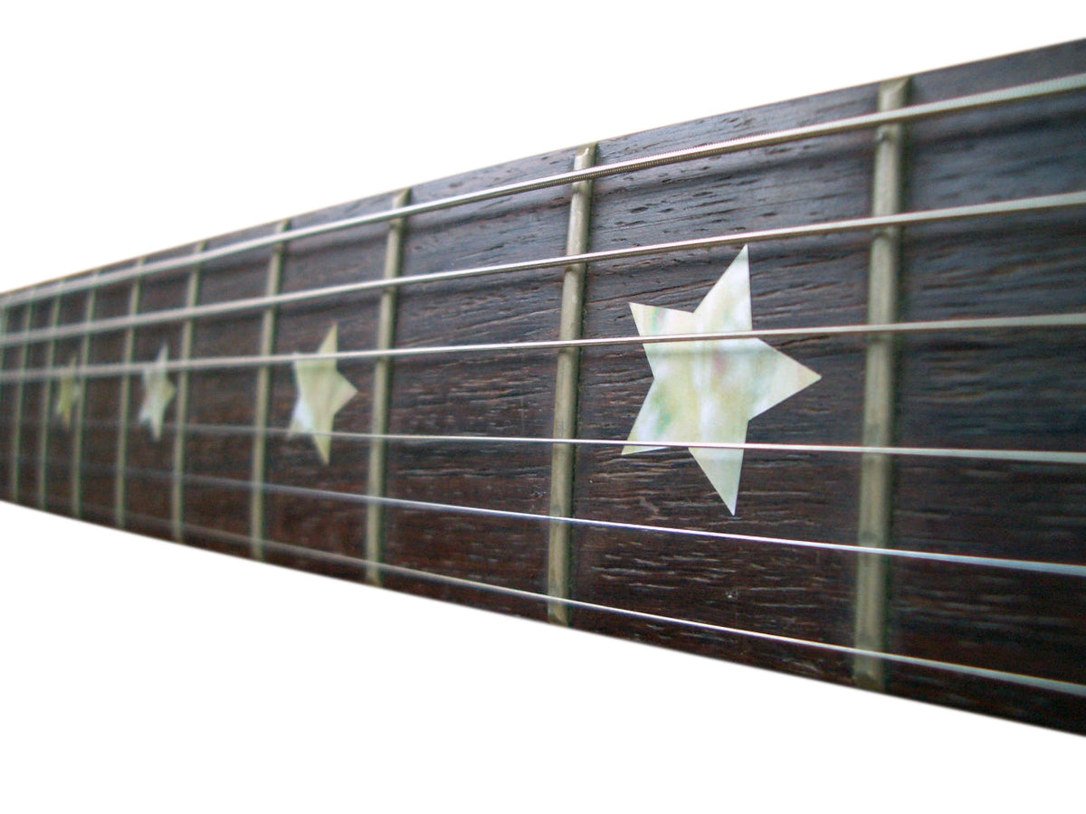 J-180 style stars fret markers for both guitars & bass