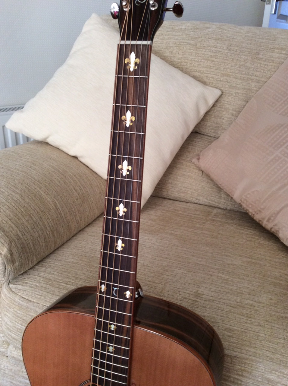 Fleur de Lys - Fret Markers for Guitars & Bass - Inlay Stickers Jockomo