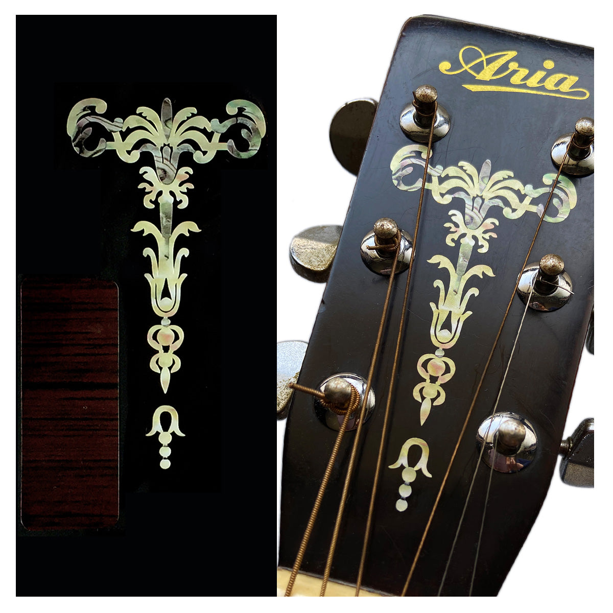 Gothic Torch - Inlay Stickers Jockomo