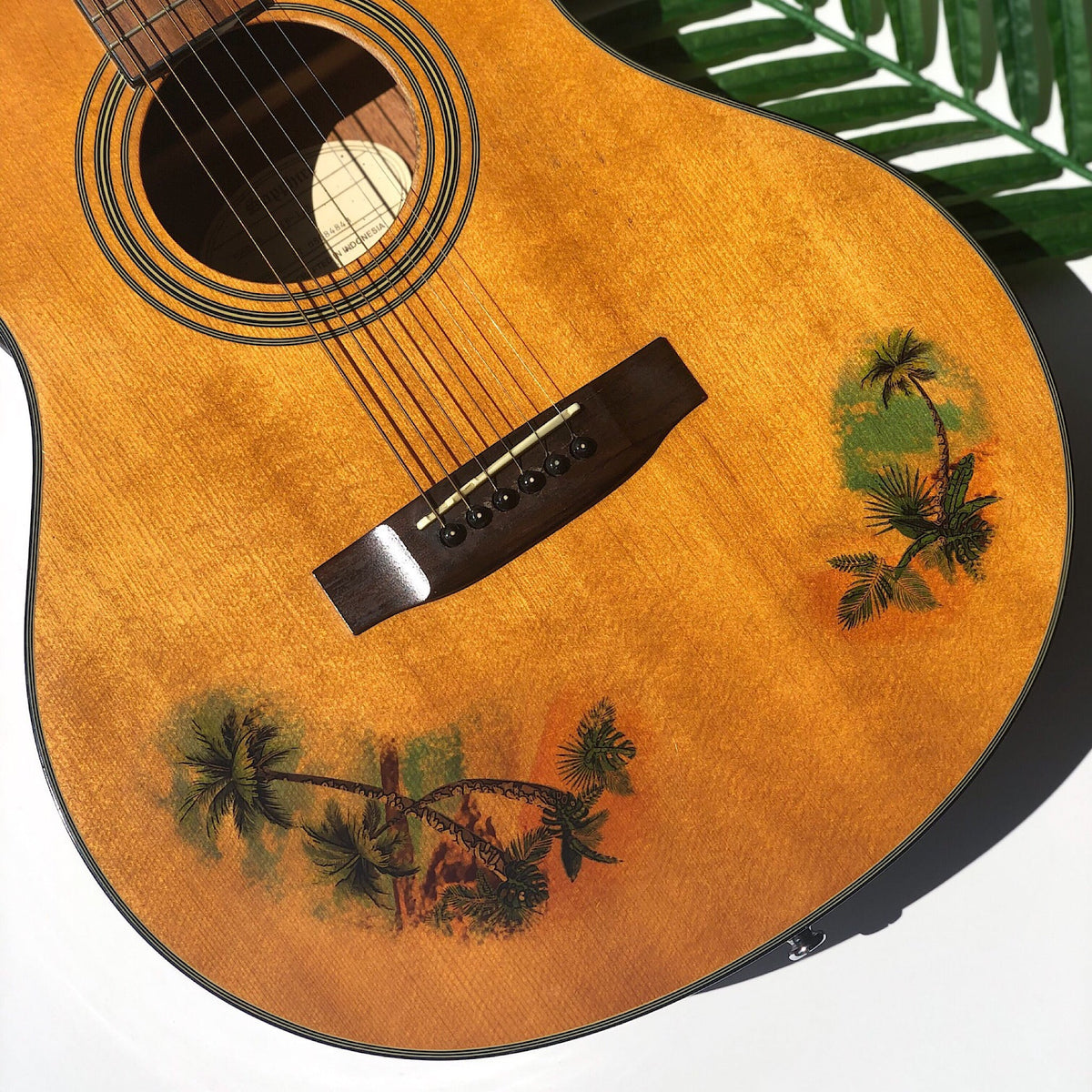 Vintage Palm Trees - Layer Graph Stickers - Inlay Stickers Jockomo